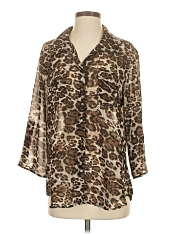 Sara Michelle 3/4 Sleeve Blouse (view 1)
