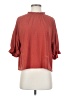 Madewell Red Clipdot Ruffle Top Size S - photo 1