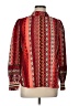 Ann Taylor LOFT Red Long Sleeve Blouse Size L - photo 1