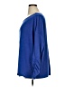 DG^2 by Diane Gilman Blue 3/4 Sleeve Top Size 1X - photo 5