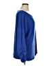 DG^2 by Diane Gilman Blue 3/4 Sleeve Top Size 1X - photo 4