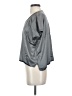 PJ Harlow 100% Rayon Metallic Gray Short Sleeve Top Size XS - photo 5