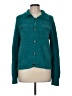 Broadway 38 100% Nylon Teal Cardigan Size M - photo 1