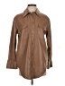 Wilfred 100% Polyurethane Brown Long Sleeve Button-Down Shirt Size XXS - photo 1