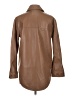 Wilfred 100% Polyurethane Brown Long Sleeve Button-Down Shirt Size XXS - photo 2