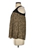 Belle Du Jour 100% Polyester Gold Sleeveless Blouse Size S - photo 5