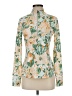 Laura Ashley Floral Gold Track Jacket Size S - photo 1