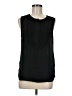 J.Crew 100% Polyester Black Sleeveless Blouse Size M - photo 1