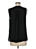 J.Crew 100% Polyester Black Sleeveless Blouse Size M - photo 2