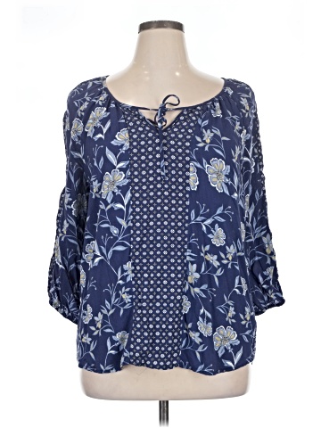 Fred David 3/4 Sleeve Blouse (view 1)