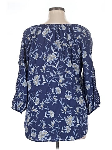 Fred David 3/4 Sleeve Blouse (view 2)