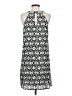 THML 100% Rayon Graphic Blue Casual Dress Size S - photo 2