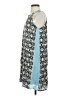THML 100% Rayon Graphic Blue Casual Dress Size S - photo 5