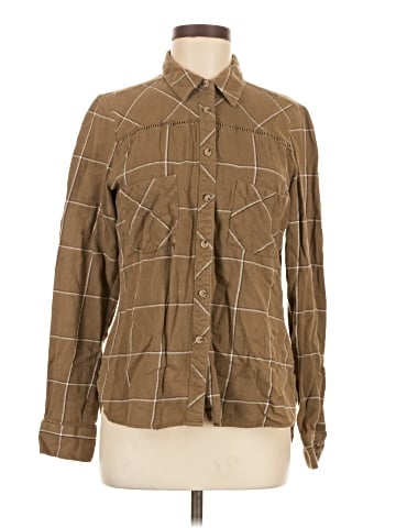 Shyanne Long Sleeve Button-Down Shirt (view 1)