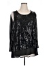 Cha Cha Vente 100% Polyester Black Sleeveless Blouse Size 1X - photo 1