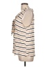 Left Coast by Dolan Stripes Ivory Sleeveless Button-Down Shirt Size L - photo 5