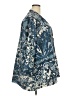 MULTIPLES Print Blue Blazer Size 3X - photo 4