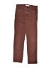 Zara Solid Brown Burgundy Khakis Size 10 - photo 1