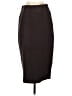 prologue Solid Brown Casual Skirt Size S - photo 1