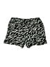 Nine West 100% Rayon Animal Print Black Shorts Size M - photo 1