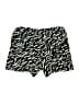 Nine West 100% Rayon Animal Print Black Shorts Size M - photo 2