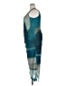 Unbranded Graphic Teal Cocktail Dress Size 3X - photo 5