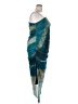 Unbranded Graphic Teal Cocktail Dress Size 3X - photo 4