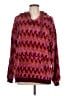 Vera Bradley 100% Polyester Chevron-herringbone Burgundy Pullover Sweater Size L - photo 1