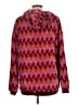 Vera Bradley 100% Polyester Chevron-herringbone Burgundy Pullover Sweater Size L - photo 2
