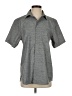 Hurley Gray Short Sleeve Blouse Size S - photo 1