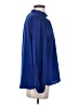 T Tahari Blue Long Sleeve Blouse Size S - photo 4