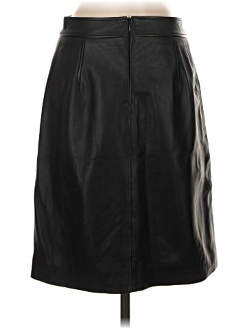 Hobbs London Faux Leather Skirt (view 2)