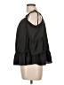 Shein 100% Polyester Black 3/4 Sleeve Blouse Size 12 - photo 5