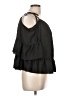 Shein 100% Polyester Black 3/4 Sleeve Blouse Size 12 - photo 4