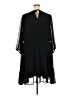 Torrid 100% Polyester Black Casual Dress Size 3X Plus (3) - photo 2