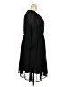 Torrid 100% Polyester Black Casual Dress Size 3X Plus (3) - photo 4