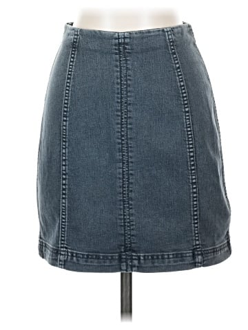 Free People Denim Skirt (view 1)