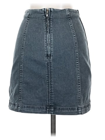 Free People Denim Skirt (view 2)