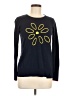 Lisa Todd 100% Cotton Blue Pullover Sweater Size 6 - photo 2