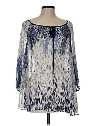 Investments 3/4 Sleeve Blouse (view 1)