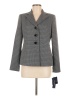 Jones Wear 100% Polyester Houndstooth Gray Blazer Size 6 - photo 1