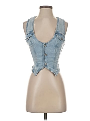 American Eagle Outfitters Denim Vest (view 1)