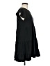J.Crew Solid Black Casual Dress Size M - photo 4