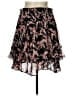A.L.C. Paisley Black Silk Skirt Size 12 - photo 2