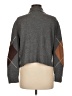 Central Park West Argyle Gray Cardigan Size M - photo 2