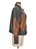 Central Park West Argyle Gray Cardigan Size M - photo 4
