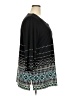 JM Collection Black 3/4 Sleeve Blouse Size 3X - photo 4