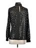 Boston Proper 100% Polyester Polka Dots Black Long Sleeve Blouse Size S - photo 2