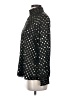 Boston Proper 100% Polyester Polka Dots Black Long Sleeve Blouse Size S - photo 5