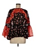 ASOS 100% Polyester Black 3/4 Sleeve Blouse Size 6 - photo 1
